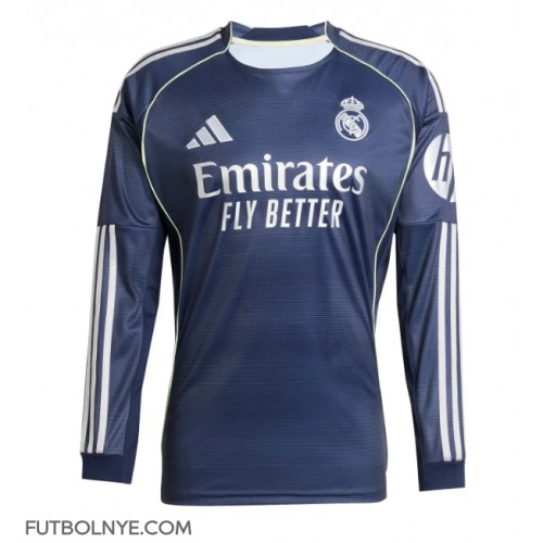 Camiseta Real Madrid Visitante Equipación 2025-26 manga larga